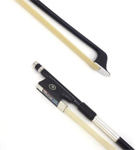 القوس الكمان من ألياف الكربون ، مكافحة التشوه ، متينة ومتوازنة بشكل جيد ، مصنوعة من شعر حصان المنغوليين النطاط ، للمبالغ المهنية ، المبتدئين ، ممارسة الكمان للأطفال (4/4) in Kuwait