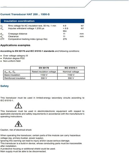 1PCS HAT1000-S Current Sensor محولات حلقة 1000A in Saudi Arabia
