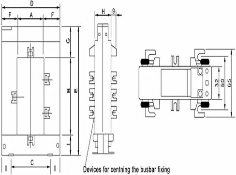 تقسيم Core Current Transformer AC Current Sensor DP-812 500A-2000A/5A فئة دقة عالية 0.5/1 Open Type CT (1200A) in Saudi Arabia
