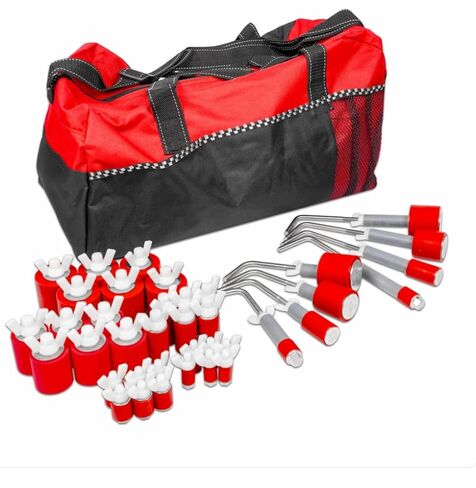 مجموعة المكونات المغلقة - مقابس اختبار ضغط الخط الأحمر ، مجموعة المكونات المغلقة - مقابس اختبار ضغط الخط الأحمر ، نطاق 1/4 بوصة إلى 1 بوصة ، حزمة من أحجام متعددة in Kuwait