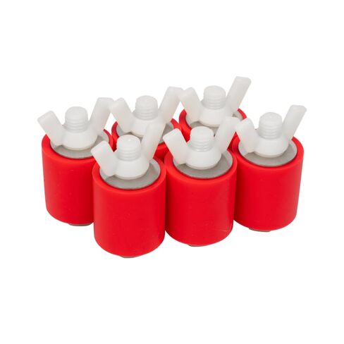 مجموعة المكونات المغلقة - مقابس اختبار ضغط الخط الأحمر ، مجموعة المكونات المغلقة - مقابس اختبار ضغط الخط الأحمر ، نطاق 1/4 بوصة إلى 1 بوصة ، حزمة من أحجام متعددة in Kuwait