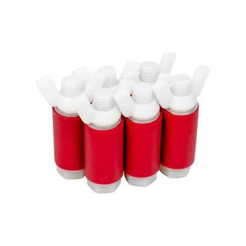 مجموعة المكونات المغلقة - مقابس اختبار ضغط الخط الأحمر ، مجموعة المكونات المغلقة - مقابس اختبار ضغط الخط الأحمر ، نطاق 1/4 بوصة إلى 1 بوصة ، حزمة من أحجام متعددة in Kuwait