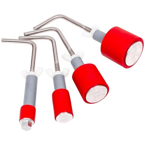 مجموعة المكونات المغلقة - مقابس اختبار ضغط الخط الأحمر ، مجموعة المكونات المغلقة - مقابس اختبار ضغط الخط الأحمر ، نطاق 1/4 بوصة إلى 1 بوصة ، حزمة من أحجام متعددة in Kuwait