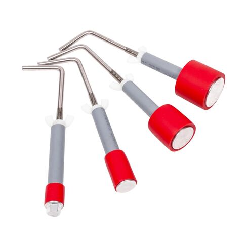 مجموعة المكونات المغلقة - مقابس اختبار ضغط الخط الأحمر ، مجموعة المكونات المغلقة - مقابس اختبار ضغط الخط الأحمر ، نطاق 1/4 بوصة إلى 1 بوصة ، حزمة من أحجام متعددة in Kuwait