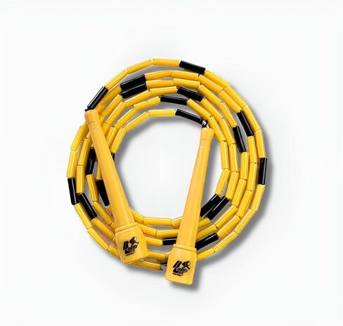 Buddy Lee New Beaded Jump Rope – Adjustable Skipping Rope for Kids & Adults – Durable, Tangle-Free Fitness Jump Rope with Ergonomic Handles for Cardio, Training & Outdoor Workouts in Kuwait