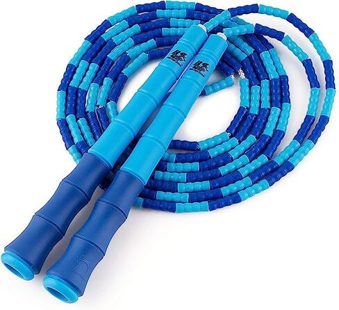 Buddy Lee New Beaded Jump Rope-حبل تخطي قابل للتعديل للأطفال والكبار-حبل قفز للياقة بدائي وخالي in Kuwait