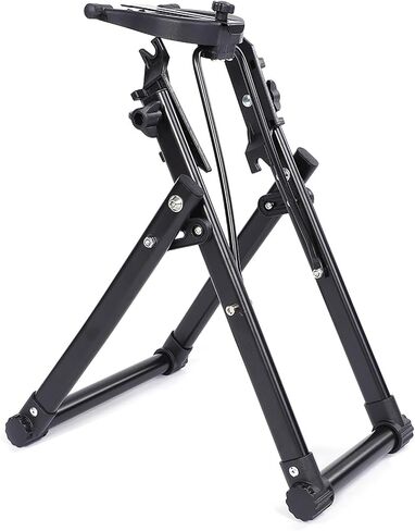 Ejoyous Wheel Truing Stand, Foldable Maintenance Holder Stand, Sturdy Cycling Repair Stand Accessory Fit for 16 to 29 Inch Wheel in Saudi Arabia