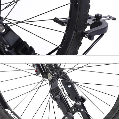 Ejoyous Wheel Truing Stand, Foldable Maintenance Holder Stand, Sturdy Cycling Repair Stand Accessory Fit for 16 to 29 Inch Wheel in Saudi Arabia