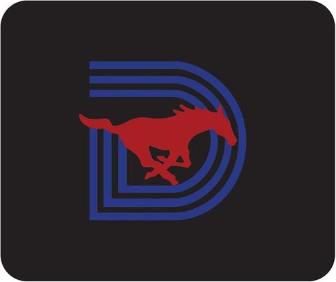Mouse Pad, Fabric, Southern Methodist University Standard/Classic Black in Saudi Arabia
