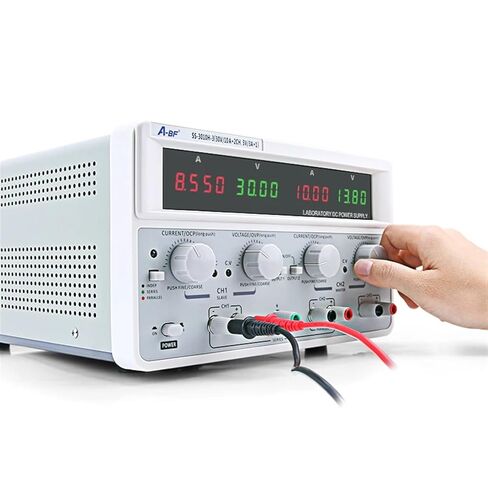 المختبر متعدد القناة لتوفير الطاقة القابلة للتعديل ثلاثية الطريق منظم الجهد المختبر مزود الطاقة 30V 60V 3A 5A (SS-3005H-3) in Kuwait