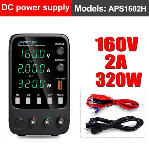 Adjustable Power Supply 30V 10A Lab Programmable Memory Function Bench Power Voltage Regulator Switch 60V 5A(120V 3A) in Kuwait
