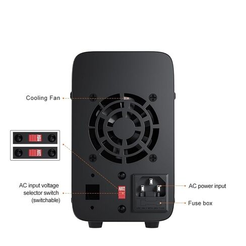 Adjustable Power Supply 30V 10A Lab Programmable Memory Function Bench Power Voltage Regulator Switch 60V 5A(120V 3A) in Kuwait