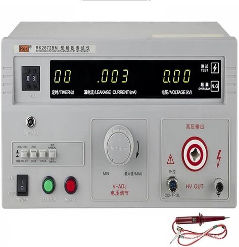 RK2672B = RK2672BM دقة عالية AC 5KV و AC 100MA مع اختبار ضغط الجهد الجهد in Kuwait