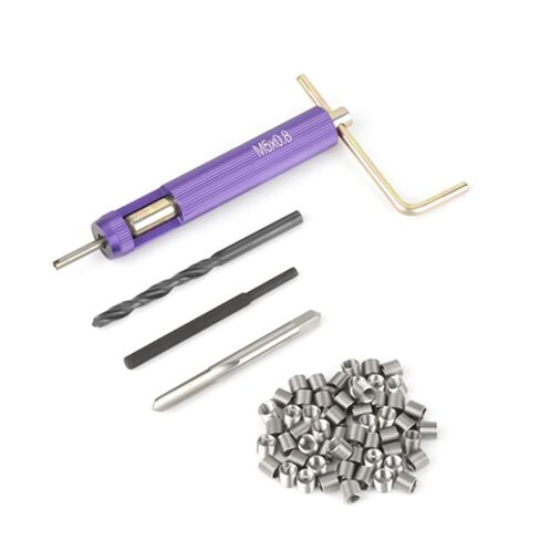 10-32 helicoil kit, Stainless Steel HELICAL Screw Thread Inserts M5 x 2D for Improved Connection Strength and WEAR 50PCS in Saudi Arabia