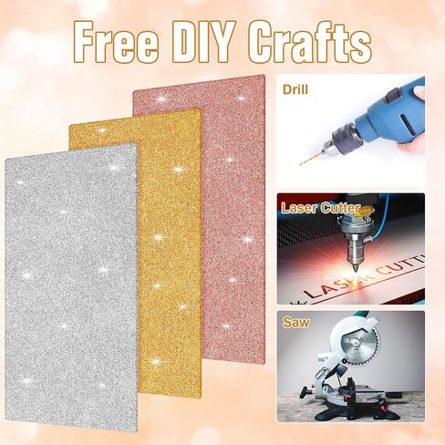 Amyhill 3pcs ألواح أكريليك بريق 1/10 "سميكة لقطع الليزر الملون ملون 2.5 مم مصبوب صفائح أكريليك لعلامة DIY ، علامة الحيوانات الأليفة ، ديكور المنزل ليزر 6.3 × 11.4 في مواد النقش in Saudi Arabia