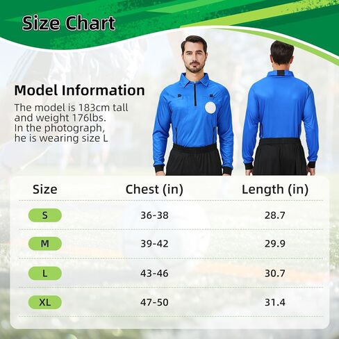 Cutiehon Soccer Secrivere Jersey ، قميص الحكم الرسمي لكرة القدم الرسمي للمحترفين ، يضم حامل شارة وجيوب in Kuwait