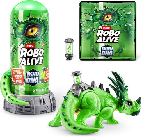 Robo Alive Dino DNA (T-Rex) by ZURU, Light up Dinosaur Toy, Surprise Unboxing in Saudi Arabia