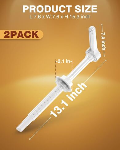 WantJoin Nacho Cheese Dispenser Pump for 4.6Qt Nacho Cheese Dispenser (30cc/2-Pack) Heavy Duty Pump Dispenser for WantJoin 4.6Qt Nacho Cheese Warmer in Kuwait