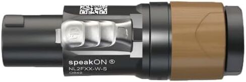 Genuine Neutrik SpeakOn NL2FXX-W-S 2 Pole Inline Female Locking Speaker Connector (4) in Saudi Arabia