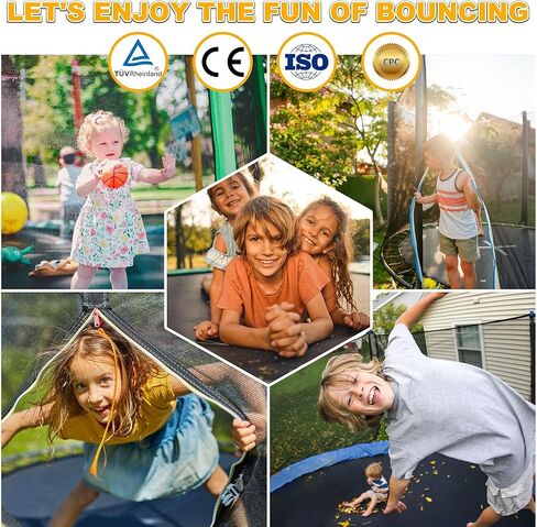 1500 رطل Tranpoline Outdoor 8 10 12 14 16ft tranpoline للأطفال والبالغين ، 【من السهل التثبيت والبناء لآخر tranpolines الترفيه in Kuwait