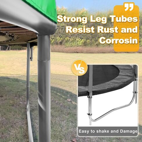 1500 رطل Tranpoline Outdoor 8 10 12 14 16ft tranpoline للأطفال والبالغين ، 【من السهل التثبيت والبناء لآخر tranpolines الترفيه in Kuwait