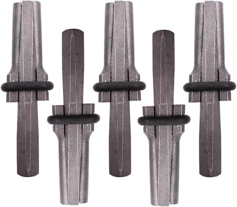5pieces Wedges and Shims Heavy Duty Stone Splitting Tool for Concrete Rock Stone Splitters Marble Granites Hand Tool in Saudi Arabia