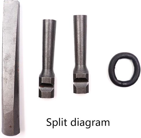 5pieces Wedges and Shims Heavy Duty Stone Splitting Tool for Concrete Rock Stone Splitters Marble Granites Hand Tool in Saudi Arabia