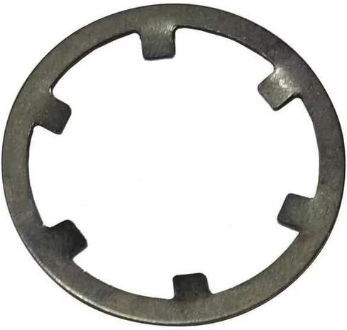 External Self-Locking Push-On Retaining Ring, Steel Plain Finish, 9/16 in Shaft Dia, 50 PK, Mfr: U36230.056.0001-A in Saudi Arabia