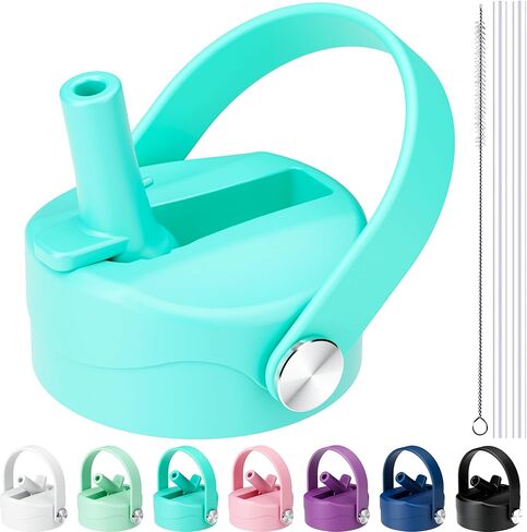 Straw Lid for Hydro Flask Wide Mouth, Lids with Straw for Hydroflask 12 16 18 20 32 40 oz Wide Mouth, Replacement Straw Cap for Hydroflask, Top Sport Bottle Lid in Saudi Arabia