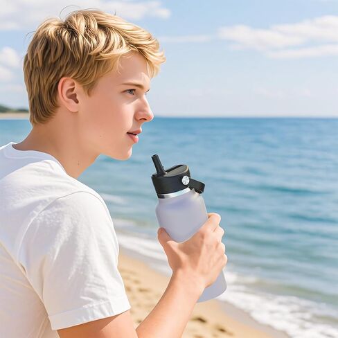 Straw Lid for Hydro Flask Wide Mouth, Lids with Straw for Hydroflask 12 16 18 20 32 40 oz Wide Mouth, Replacement Straw Cap for Hydroflask, Top Sport Bottle Lid in Saudi Arabia