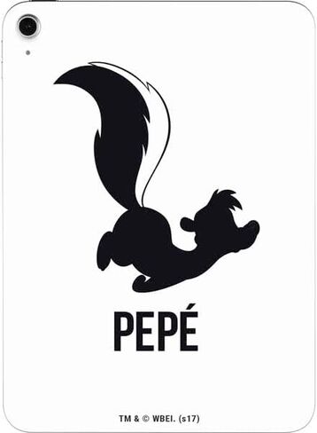 Skinit Skinit Tablet Skinner مع iPad 11th Gen (2025) - Looney Tunes Pepe Le Pew مرخص رسميًا in Kuwait
