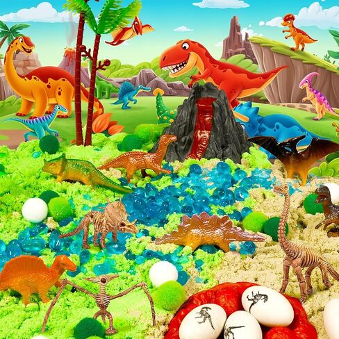 Bbiamsleep Unicorn Sensory Bin, 493 Pcs Unicorn Sand Kit with Sandbox 3.3 lbs Color Sensory Sand 6 Castle Mould 9 Tools for Birthday Party in Kuwait