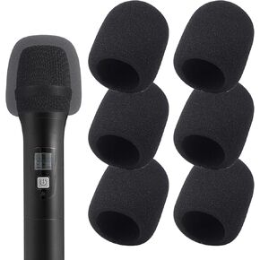Handheld Microphone Cover, Microphone Foam Windscreen for Most Handheld and Recording Microphones, Mic Shield Mask Accessories,Karaoke Microphone Cover in Saudi Arabia