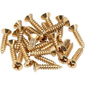 Fender Pickguard/Control Plate Mounting Screws - Gold in Saudi Arabia