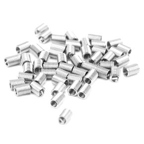 50pcs Wire Thread Insert Kit, 304 Stainless Steel NPT UNC 2-56 x 1-3D 0.435P Screws Sleeve Assortment Helical Type Coiled for Automotive Repairs(3D) in Kuwait