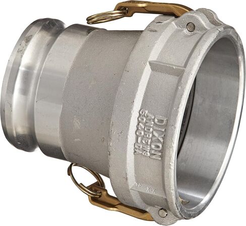 Dixon 4030-DA-AL Aluminum Cam and Groove Reducing Hose Fitting, 4" Socket x 3" Plug in Saudi Arabia