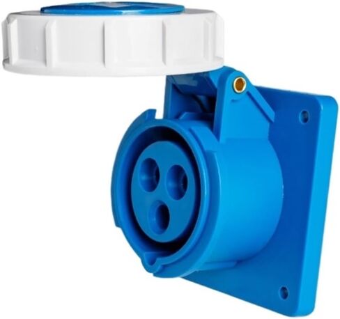 3-core 32A Industrial Plug Connector IP67(Concealed Straight Socket) in Saudi Arabia