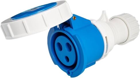 3-core 32A Industrial Plug Connector IP67(Concealed Straight Socket) in Saudi Arabia