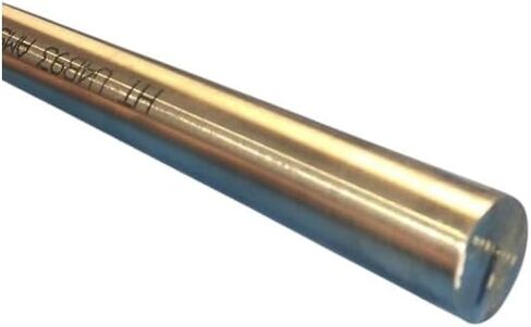 1" Diameter x 12"-Long 6AL/4V Titanium Round Bar 1" Diameter Titanium Industrial Bars Metalworking Machining DIY Industrial Craft Projects in Saudi Arabia