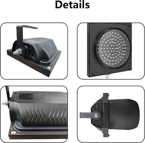 200mm（8inch） Remote Control, AC85-265V No Battery,Traffic/Stop/Go Light Lamp Lights,PC Housing Water Resistant IP54 in Saudi Arabia