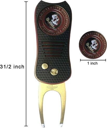 Switchblade Divot Repair Tool with Logo Printed Removable Magnetic Ball Marker-Best Divot Fixer in Saudi Arabia