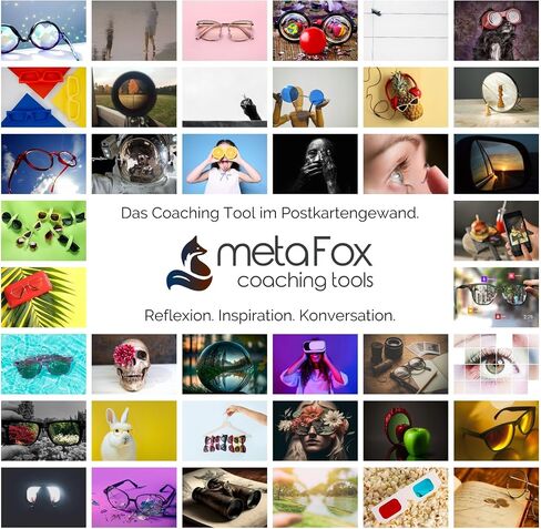 معرض Metafox للعواطف | 52 بطاقات بريدية مجردة للعلاج والتدريب والتفكير | تدريب بطاقات الصور بتنسيق بطاقة بريدية in Kuwait