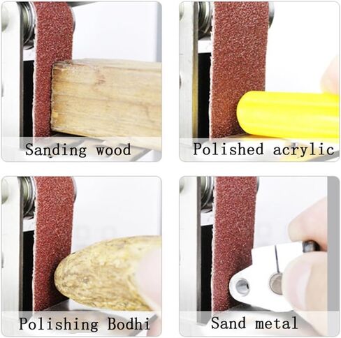 Sanding Belt,Sander Paper,Sanding Belts, 10pcs 330x30mm Sanding Belts Grit 40 to 1000 Wood Soft Metal Polishing Sandpaper Abrasive Bands for Belt Sander Abrasive Tool(240) in Saudi Arabia