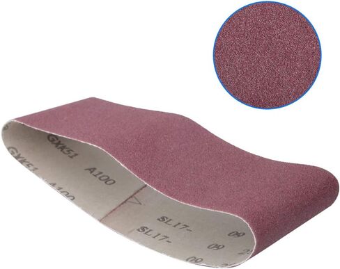 533x75mm Sanding Belt 21x3 Inch Abrasive Band Sander 40-180 Grit for Woodworking Metal Polishing (40# 10 packs) in Saudi Arabia
