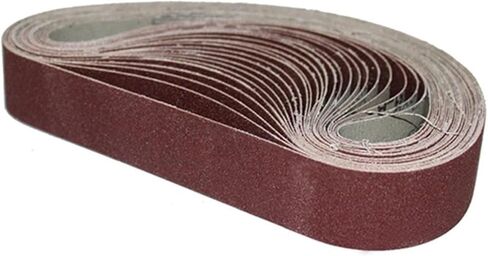 Sanding Belt,Sander Paper,Sanding Belts, 20 * 520mm Sanding Belts 60-800 Grits Sandpaper Abrasive Bands for Sander Abrasive Tool Wood Metal Polishing 10Pcs(600) in Saudi Arabia