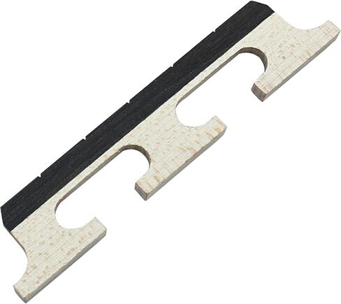 Zorfeter 2Pcs 5-String Banjo Bridge, Ebony Maple Banjolele Bridges, Universal Fit Banjo Parts Replacement in Saudi Arabia