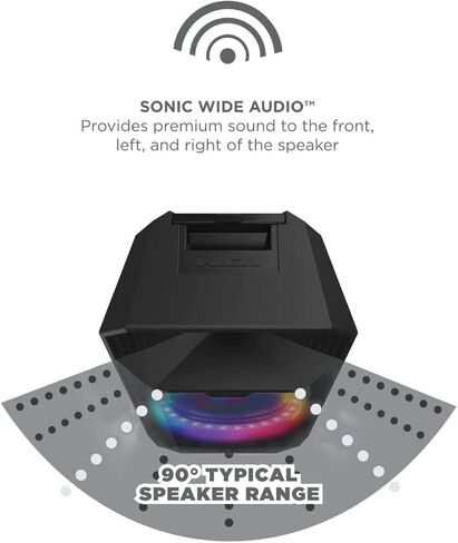 Ion Audio Pa Live 500 -Watt Caraoke Party Speaker - صوت قوي ومزدهر مع مؤثرات بصرية رائعة وميكروفون (متجدد) in Saudi Arabia