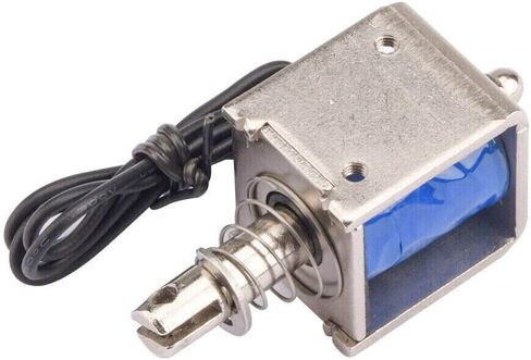 2pcs JF-0826B 12V/2A Reset 10mm 20N Push Pull Type Open Frame Solenoid Electromagnet in Saudi Arabia
