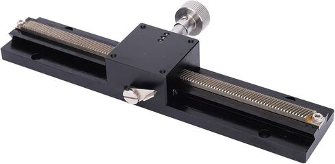 Linear Stage Dovetail Guide, Accuracy Manual Sliding Platform, Lightweight Aluminum, Friction, for Optical Equipment, Microscopes, and Labs in Saudi Arabia