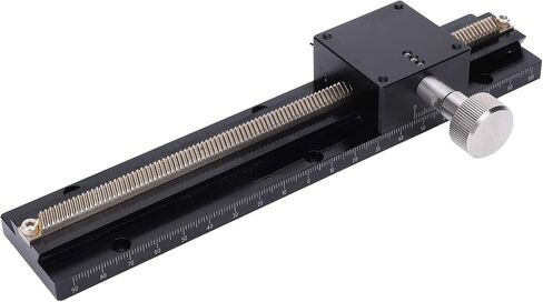 Linear Stage Dovetail Guide, Accuracy Manual Sliding Platform, Lightweight Aluminum, Friction, for Optical Equipment, Microscopes, and Labs in Saudi Arabia